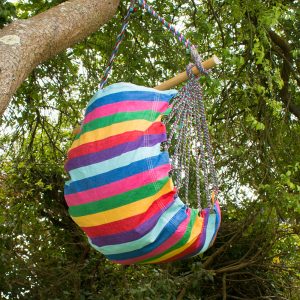 The Pacific Striped Hammock Chair Swing